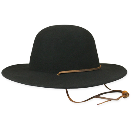 Black Huk Fin Hat