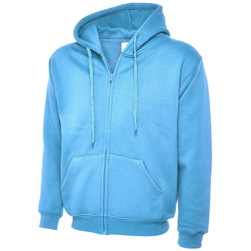 Plain Zipper Hoodies