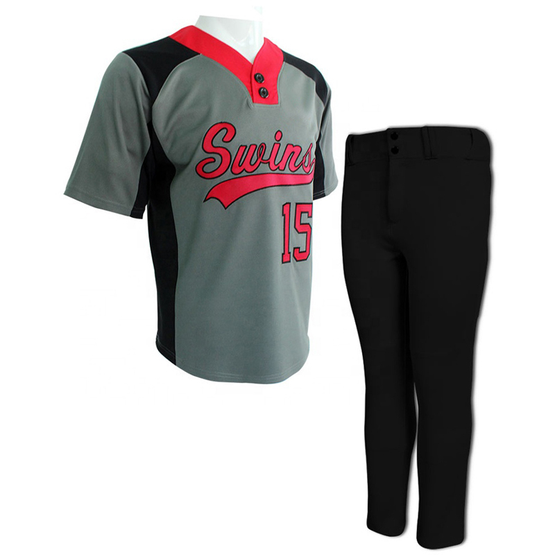 Sublimation Printed Custom Baseball Uniform